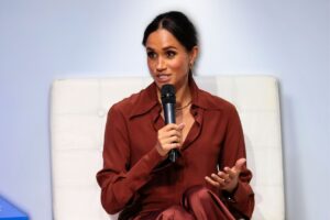 Meghan Markle che parla