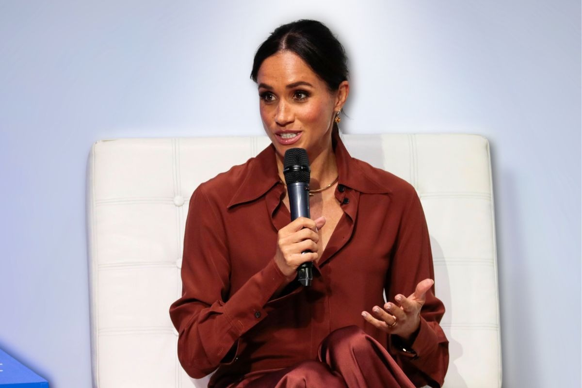 Meghan Markle che parla