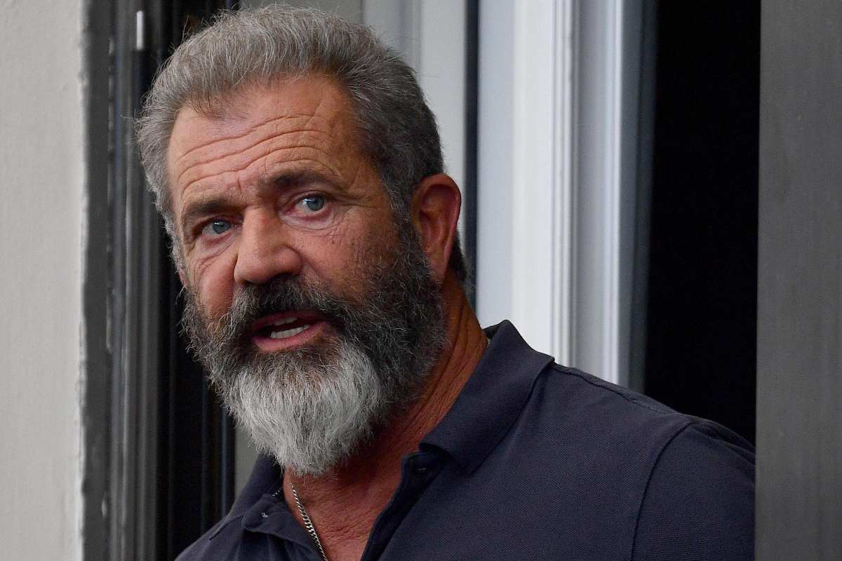 Primo piano di Mel Gibson