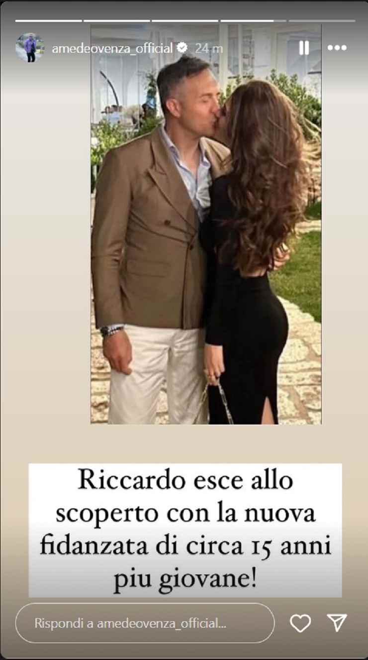 riccardo nuova fidanzata