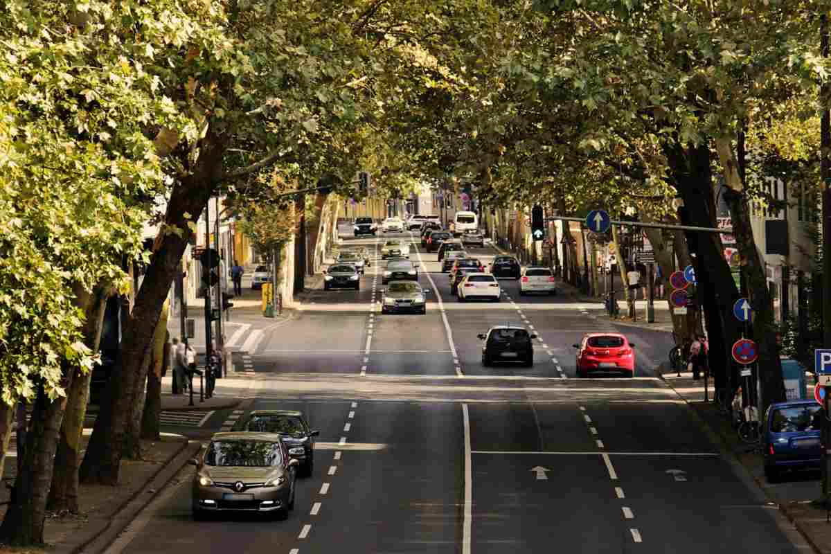 Il traffico in strada