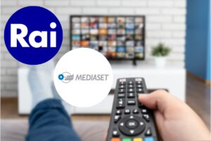 Rai e Mediaset marchi persona alla tv